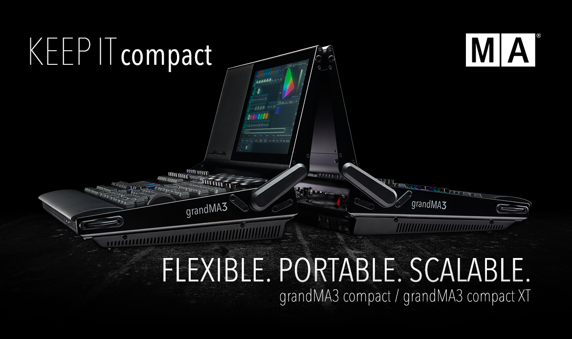 KEEP IT compact - grandMA3 compact și compact XT
